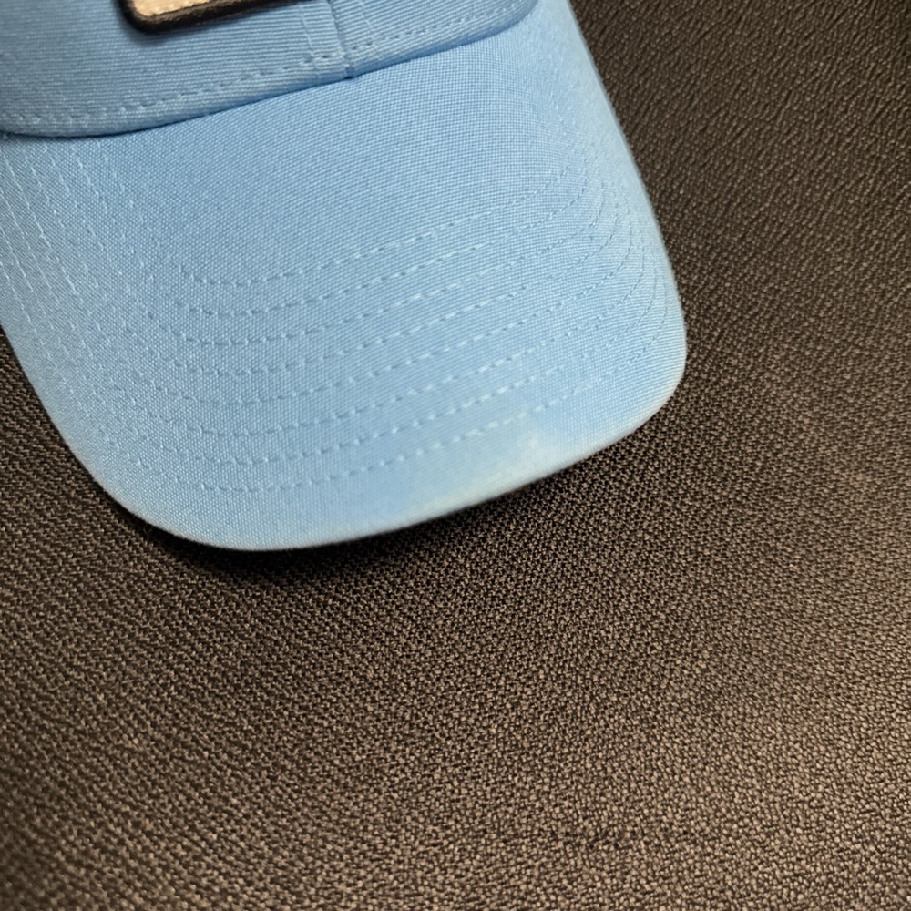 Patagonia Hat Cap Mens Snapback Blue Hiking Camping Trail Fishing Trucker Mesh - Picture 7 of 9